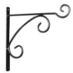 Potence en fer rond gris martel� 40 cm