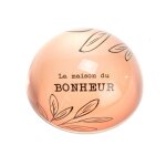 Presse - papiers bonheur en cristal - Ø 7, 8 x 4 cm Presse - papiers bonheur en cristal - Ø 7, 8 x 4 cm