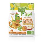Ptiwi carrés pomme abricot bio moulin du pivert - 120 g Ptiwi carrés pomme abricot bio moulin du pivert - 120 g