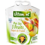 Pur jus 3 fruits des vergers de france bio - 3 l