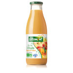 Pur jus 3 fruits des vergers de france bio - 75 cl