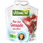Pur jus de grenade non filtr bio - 3 l