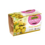 Pure de fruits pomme mirabelle bio - 4 x 100g