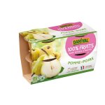 Pure de fruits pomme poire bio - 4 x 100g