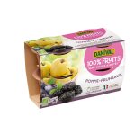 Pure de fruits pomme pruneau bio - 4 x 100g