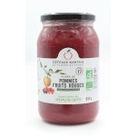 Pure pommes fruits rouges bio bocal 915g