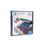 Puzzle abeille multicolore en bois