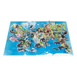 Puzzle ducatif 200 pices les animaux menacs ds 6 ans