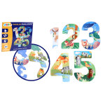 Puzzle enfants jade construction des chiffres - 5 pices