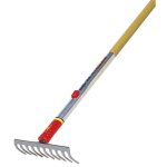 R�teau 10 dents coloris m�tal 19 cm