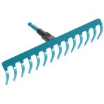 Rteau de jardin gardena combisystem bleu
