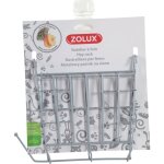 Rtelier  foin pour les rongeurs en mtal coloris gris zolux 19, 5 x 3, 5 x 17, 5 cm