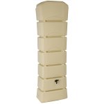 Récupérateur à eau mural beige bellijardin® latitude - 300 l Récupérateur à eau mural beige bellijardin® latitude - 300 l
