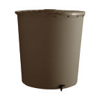 Rcuprateur  eau rond 200 l taupe