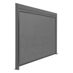 Rideau bioclim coloris noir - 4 m