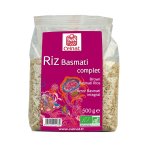 Riz long basmati complet bio en sachet de 500 g