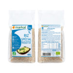 Riz long blanc spcial risotto bio en sachet de 500 g
