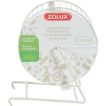 Roue mtal pour le petit rongeur coloris beige zolux 14 cm