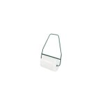 Rouleau à gazon plastique blanc 70 cm avec brancard acier Rouleau à gazon plastique blanc 70 cm avec brancard acier