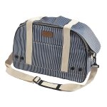 Sac de transport pour chat ou petit chien coloris marine bobby tennis - 45 x 18 x 30