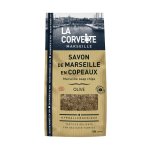 Sachet de savon de marseille en copeaux olive 750 g