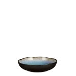 Saladier bouke en grès bleu et noir edelman hollande - Ø 22, 5 x 5, 5 cm Saladier bouke en grès bleu et noir edelman hollande - Ø 22, 5 x 5, 5 cm