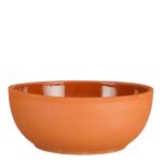 Saladier breeze coloris marron en cramique -  20 cm