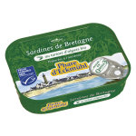 Sardines au tartare d'algues 135 g phare d'eckmhl