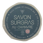 Savon surgras (8 %) au chanvre vegetool - 100 mg Savon surgras (8 %) au chanvre vegetool - 100 mg