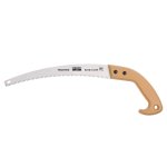 Scie arboricole bois sec ou dur � lame courbe marron de 36 cm