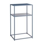 Sellette en mtal bleu mikki - 40 x 30 x 70 cm