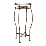 Sellette pour pot en fer vieilli 60cm