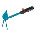 Serfouette gardena  fleur combisystem 6 cm bleue  manche gris