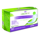 Serviette extra pour incontinence organyc - 10 pi�ces