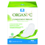 Serviettes ultra - fines normales � ailettes x 10