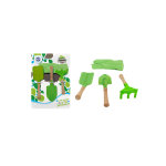 Set jardinage outils et gants 21x6x3 cm � partir de 3 ans