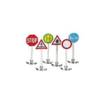 Set de signaux routiers siku - echelle 1 / 64e Set de signaux routiers siku - echelle 1 / 64e