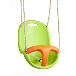 Sige de balanoire pour bb en plastique vert et orange pour portique de 1, 9  2, 5