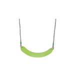 Sige de balanoire en plastique souple vert pour portique de 1, 9  2, 5 m