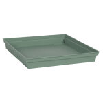 Soucoupe carrée en polypropylène vert laurier eda toscane - 26, 7 x 26, 7 cm Soucoupe carrée en polypropylène vert laurier eda toscane - 26, 7 x 26, 7 cm