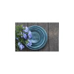 Soucoupe gamme les poteries d'albi coloris bleu � 18 x 3 cm