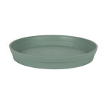 Soucoupe ronde en polypropylne vert laurier eda toscane -  40 cm