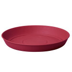 Soucoupe rouge cerise pour pot poetic joy 50 - � 38 cm