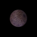 Sph�re d�corative en granit gris penez herman - 30 cm