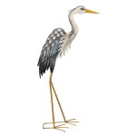 Statue de jardin hron en mtal h 103cm