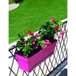 Support de jardinire gris 35 cm
