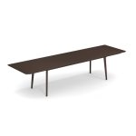 Table plus 4 marron d inde grand modle 330 x 220 x 90 cm