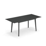 Table en acier orange balcony - 120 / 172 x 80 x 76 cm Table en acier orange balcony - 120 / 172 x 80 x 76 cm