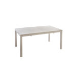 Table en aluminium crème caméline ii - 180 / 240 x 98 cm Table en aluminium crème caméline ii - 180 / 240 x 98 cm