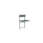 Table balcon pliante bistro gris orage